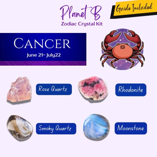 Cancer - Zodiac crystal kit