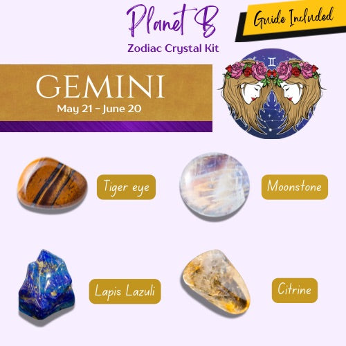 Gemini - Zodiac Crystal Kit