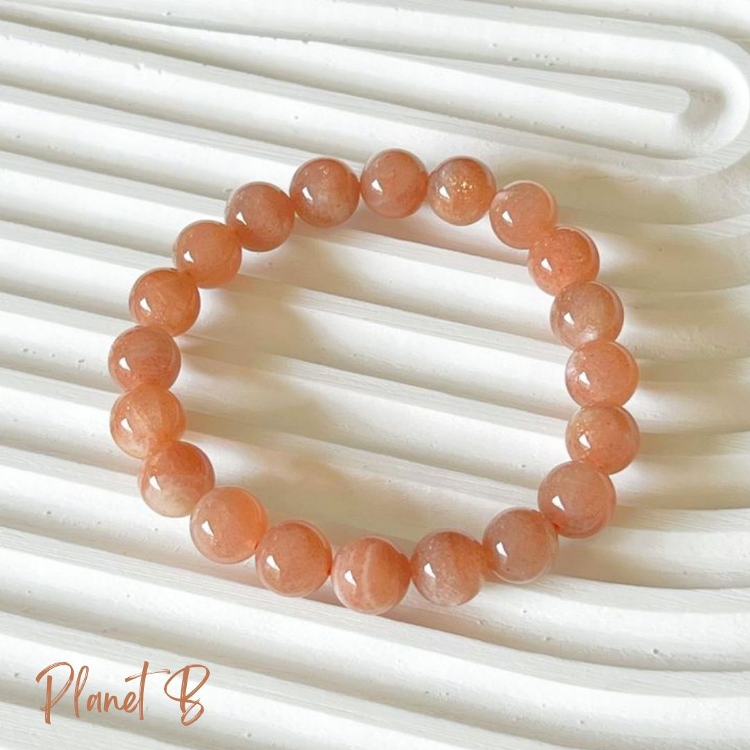 Peach Moonstone AAA Bracelet