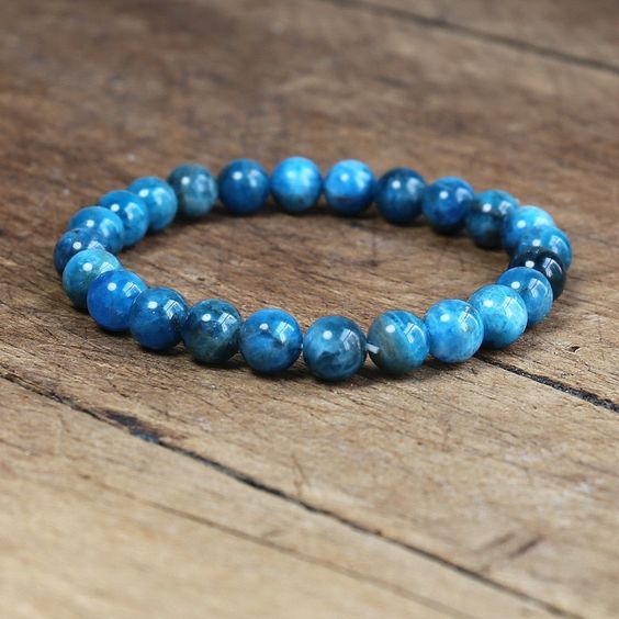 Blue Apatite AAA Bracelet