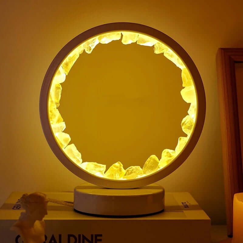 Citrine Warm lamp for home