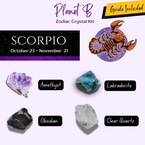 Scorpio - Zodiac Crystal kit