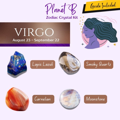 Virgo - Zodiac Crystal Kit