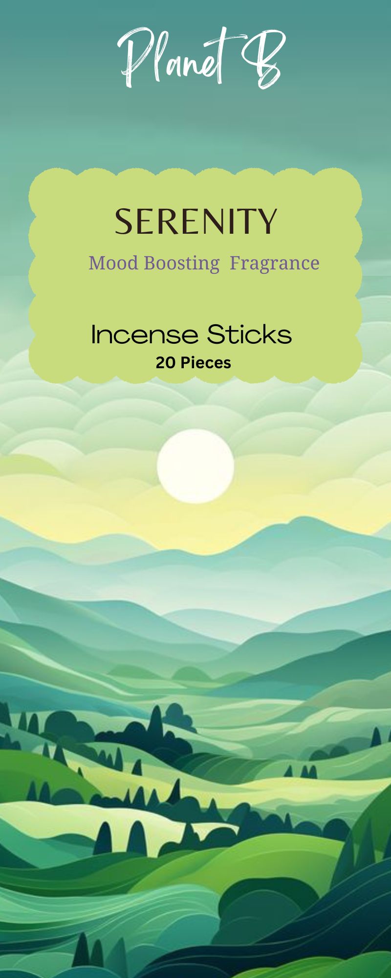 SERENITY Incense Sticks 20pc