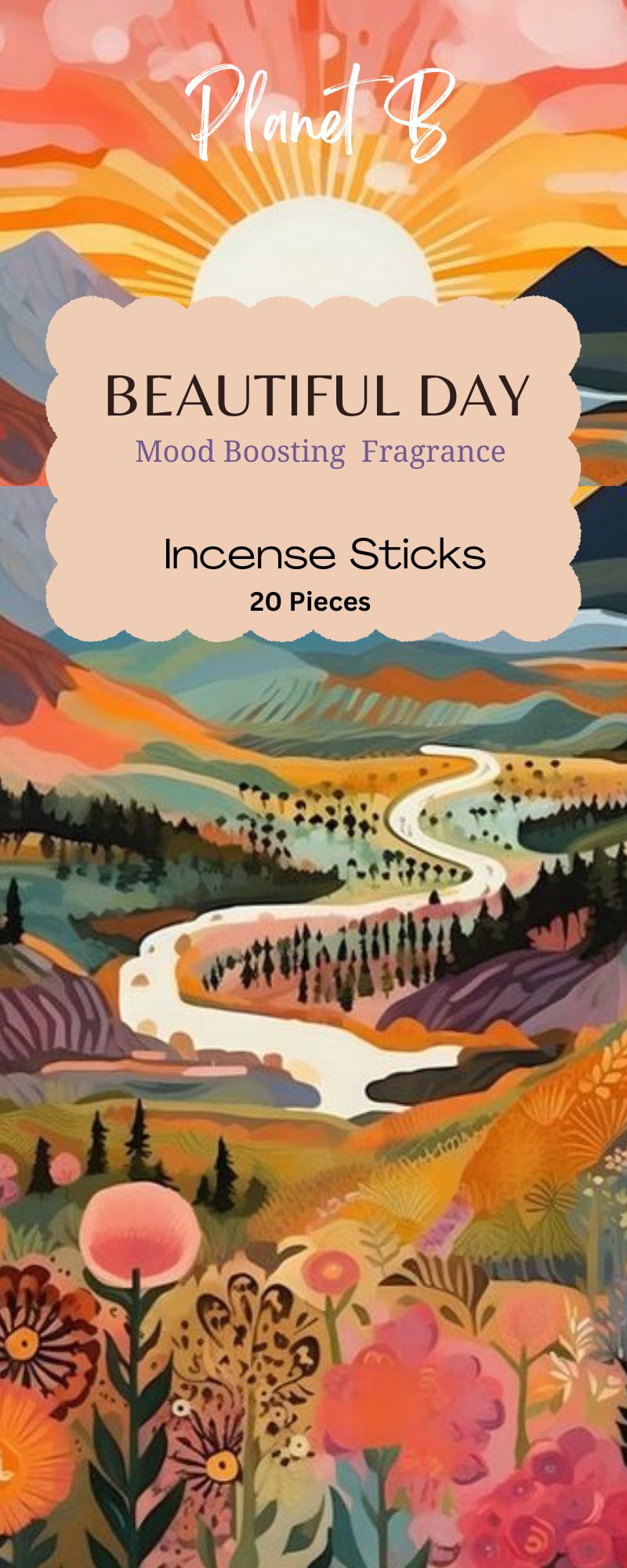 BEAUTIFUL DAY Incense sticks 20pcs