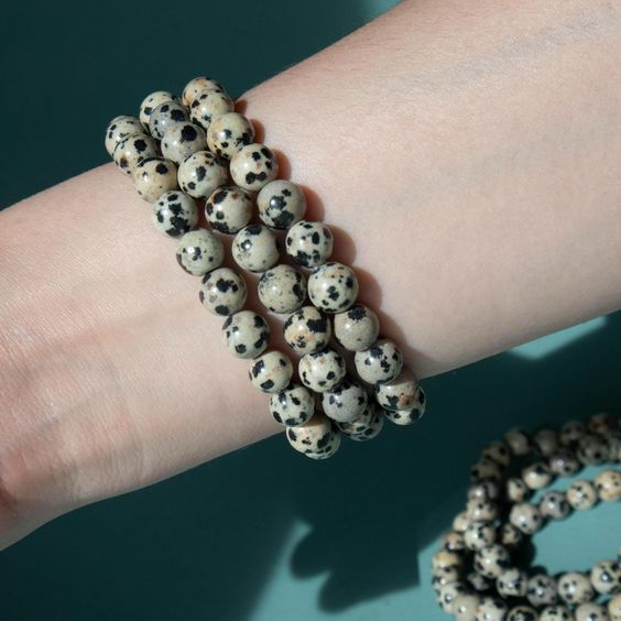 Dalmatian Jasper AAA Bracelet