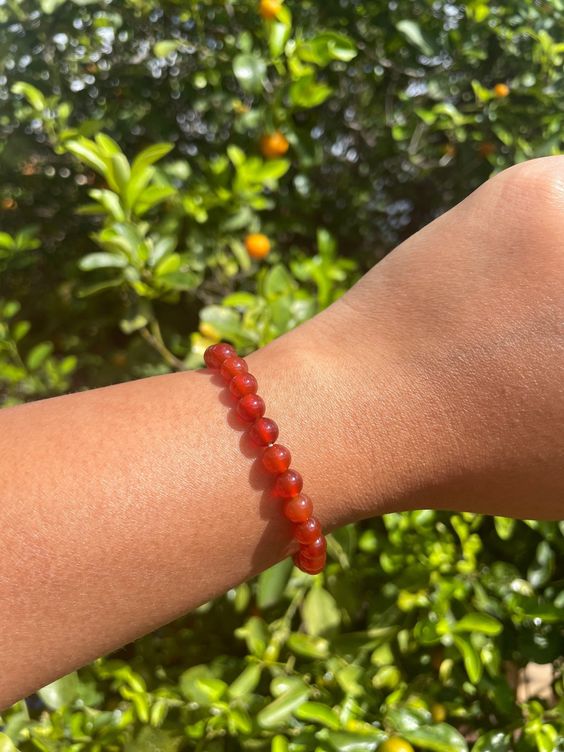 Red Carnelian AAA Bracelet