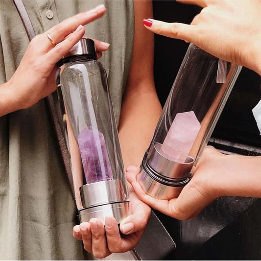 Amethyst Infused Water Bottle