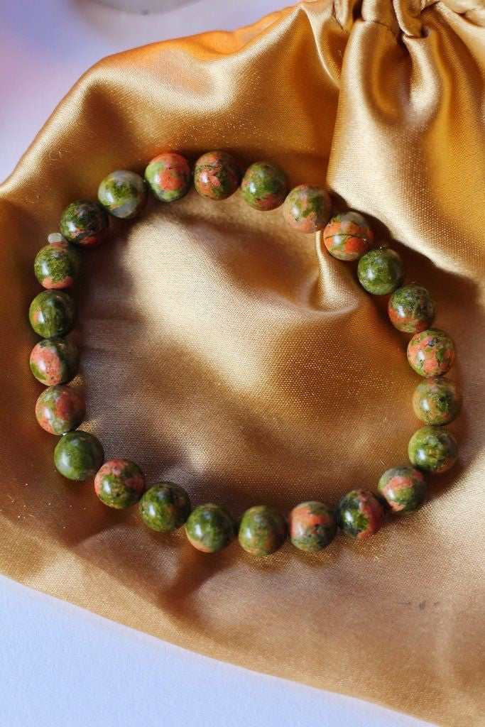 Unakite Natural Bracelet